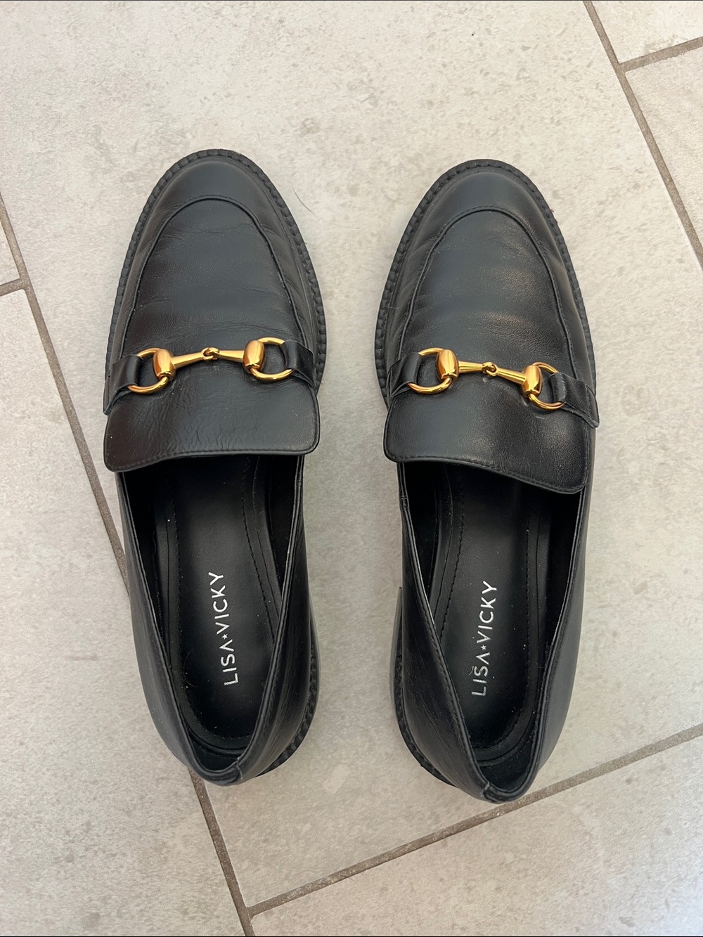 Nordstrom Black Leather Loafers